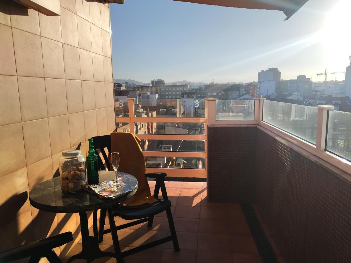 La Corte Luxury Arena, Con Terraza A 15 Mtr De La Playa Gijón Exteriör bild